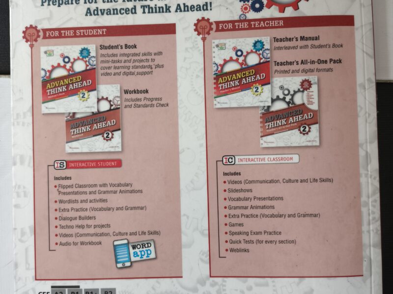 Advanced Think Ahead 2, student's book